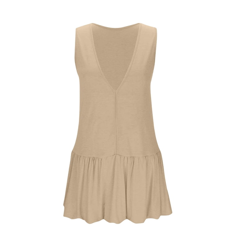 LNWUY Womens Athletic Dress with Shorts Backless Bubble Tennis Dresses Workout Dress Golf Outfit Activewear with Pockets Beige L - Walmart.com LNWUY Womens Athletic Dress with Shorts Backless Bubble Tennis Dresses Workout Dress Golf Outfit Activewear with Pockets Beige L - Walmart.com