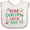 White and Pink, variant on Inktastic Mimi and Pappy Love Me Grandchild Girls Baby Bib