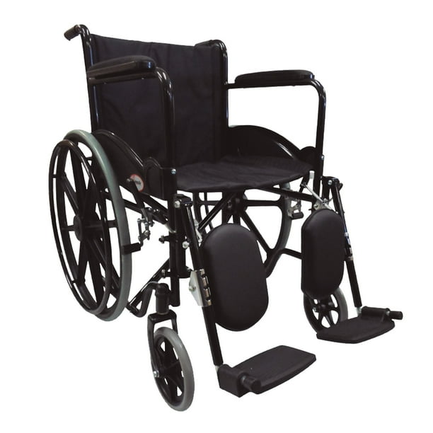 Silla De Ruedas Speedy Con Descansa Pies Y Eleva Piernas Acero