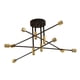 thumbnail image 2 of Lámpara de techo nórdica Sputnik para cocina, apartamento y pasillo. 8 luces, 2 of 9