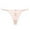 Pink, variant on Women's Lace Up Cut Out Thong Breathable Underwear Women's Athletic Underwear