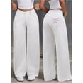 thumbnail image 3 of Pantalones vaqueros bordados con lazo for mujer Y2k, pierna recta, pantalones vaqueros de cintura alta, pantalones largos sueltos, pantalones adelgazantes, 3 of 4
