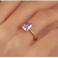 thumbnail image 5 of Natural Genuine Alexandrite Gemstone Ring 925 Sterling Silver Handmade Cute Ring for Women, 5 of 5