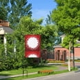 thumbnail image 6 of Wukai Winter Christmas Snowflake Garden Flags Double Sided Welcome Garden Yard House Flags Outside Outdoor House (Only Flag), 6 of 8