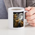 thumbnail image 4 of CafePress - Three Camel Moon Mug - 11 oz Ceramic Mug - Novelty Coffee Tea Cup, 4 of 4