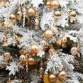 thumbnail image 3 of Christmas Ball Ornaments 36PCS for Christmas Decorations, Xmas Tree Shatterproof Candy Shape Ornaments with Hanging Lollipop for Holiday, Wreath and Party Decorations, 3 of 5