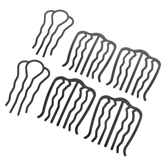 Homoyoyo 6Pcs U Shape Hair Clips for Women with Strong Hold Unique Hair Accessories for Office Party