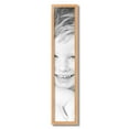 thumbnail image 2 of ArtToFrames 6" x 31" Red Oak Wood Picture Frame, 6x31 inch Brown Wood Poster Frame (WOM-4878), 2 of 7