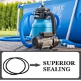 thumbnail image 4 of FONDOTIN 2Set Pump Repair Parts Rubber O Black Pool Pump Swimming Pool Maintenance, 4 of 8