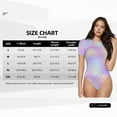 thumbnail image 3 of Goofa Fish Scale1 Printed Women Rash Guard Short Sleeve,Tummy control Swimsuit Surfing Swimsuit Bathing Suit One Piece Swimsuit UPF 50-Large, 3 of 9