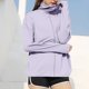 thumbnail image 1 of Karight Womens UPF 50+ Sun Hoodies Full Zip Turtleneck Long Sleeve Golf Shirt Lightweight Quick Dry Swim UV Protection Tops, 1 of 6