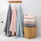 thumbnail image 5 of Nvzi Toallas de baño de 2 piezas, 35,43 x 66,93 pulgadas, perfectas para el día a día, toallas de baño Boluoge, ligeras y de secado rápido para tu baño (blancas), 5 of 5