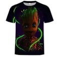 thumbnail image 1 of 2020 película camiseta Nette Stil Oansatz Hohe Qualität Kurzen Ärmeln camiseta Galaxy Groot Streetwear moda Toops Für Männer Plus Größe xuanjing unisex, 1 of 2
