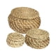 thumbnail image 4 of Cesta de almacenamiento de escritorio, cesta de mimbre con tapa, contenedor de almacenamiento de joyas, cestas tejidas de marinas para estante,, 4 of 9