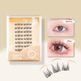 thumbnail image 1 of Segmented Glue Free False Eyelashes No Glue Needed Waterproof Remover-Free Beginner Friendly, 1 of 1