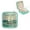 Green, variant on Sailboat Birds Tree Mini Jewelry Travel Case Organizer Necklace Ring Earring Storage Box White