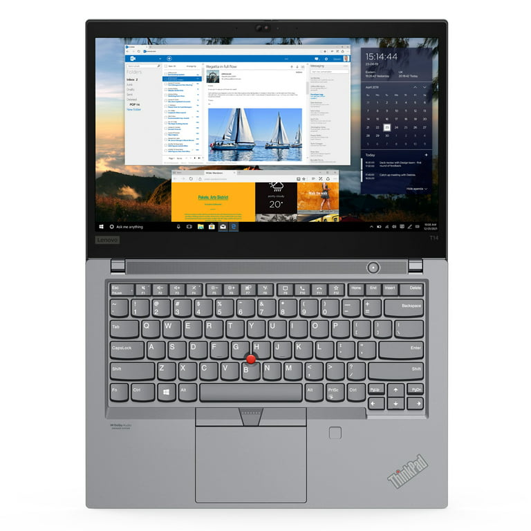 Lenovo ThinkPad T14 Gen 2 14 FHD (Intel 4-Core i5-1135G7, 16GB RAM, 512GB  SSD, UHD Graphics) IPS Business Laptop, Backlit, Fingerprint, 2 x