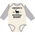 thumbnail image 3 of Inktastic Bow Hunter Grandpa Hunting Buddy Boys Long Sleeve Baby Bodysuit, 3 of 5