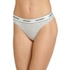 Jockey Essentials Women's Cotton Stretch Thong Panty