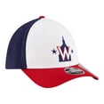 thumbnail image 3 of Men's New Era  White Washington Nationals Player Replica 39THIRTY M-Crown Flex Hat, 3 of 5