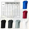 thumbnail image 4 of Men's 5 Pack Workout Tank Tops Sleeveless Gym Shirts Bodybuilding Fitness Muscle Tee Shirts, 4 of 9