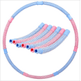 thumbnail image 4 of Hula Hoop Adult Fitness Band Abdominal Trainer Training Device With Magnets Diameter 76 Cm，Pearl Hula Hoop(Blue), 4 of 4