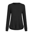 thumbnail image 5 of Wamejoo Long Sleeve Shirts for Womens Fall Fashion 2025 Tunic Tops to Wear with Leggings Plus Size Blouses Dressy Casual （Black, XXL）, 5 of 6