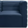 thumbnail image 6 of Meridian Furniture Quincy Navy Velvet Modular Sectional, 6 of 14