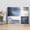 Multicolor, variant on Navy Blue Grey Ombre Wall Art for Living Room,Canvas Picture Wall Decor for Bathroom Bedroom,Modern Oil Painting Abstract Painting Artwork for Office Kitchen Hallway Dining Room Home Decor 12"x16"