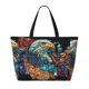 thumbnail image 2 of Easygdp Stained Glass Eagle USA Bolsa de Viaje de Playa de Gran Capacidad, Bolsa Tote Perfecta para la Playa, Escapadas de Fin de Semana y Viajes, 2 of 7