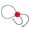 Red, variant on Adjustable Wax Cord Necklace with Button Charm, Lightweight Unisex Jewelry for Parties & Daily Wear,