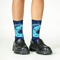 thumbnail image 4 of Naloa Blue Yin And Yang Kids Socks Unisex Kids and Toddlers' Crew Socks, ,1 Pairs, 4 of 5