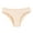 Underwear/panties for women plus size-Beige, variant on Women's Seamless Plus Size High Waist Lace Cotton Underwear - Soft Comfy Breathable Panties Briefs Hipster Boy Shorts Thong Female Underpants Red M