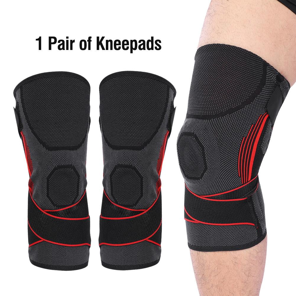 Sonew Sports Kneepad Kneecap Knee Cap Support Brace Guard Antislip Elastic Nylon Protector, Knee