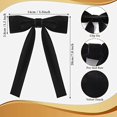 thumbnail image 2 of Paquete de 2 corbatas occidentales para hombres, corbatas de lazo Kentucky, pajaritas de vaquero negras Colonel Sanders, pajarita de fiesta negra, talla única, 2 of 5