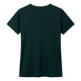 thumbnail image 5 of Ladies Shirts Summer Top for Women Cozy Thick Double- Long-Lasting Warm Base Layer Short Sleeve Tennis T-Shirt for Daily Wear in Autumn Winter Dark Green XL, 5 of 5