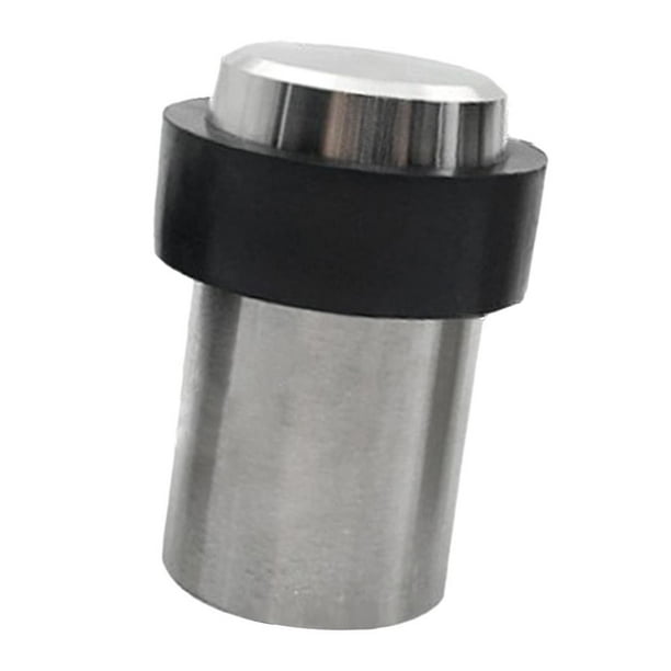 Tope de puerta redondo de acero inoxidable, cuña de tope, bloque de atasco, protector de suelo 60mm