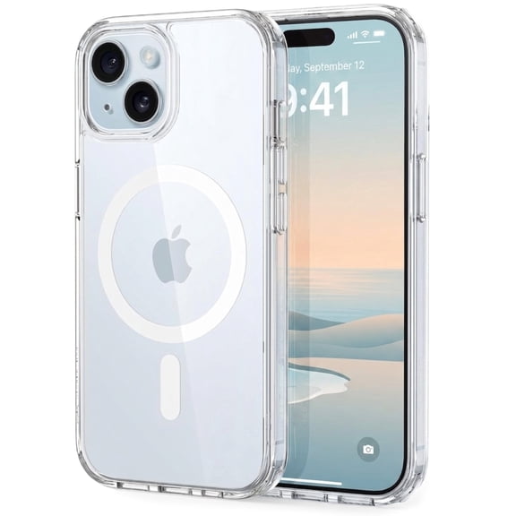 iPhone 12 / iPhone 12 Pro Case, Clear Case, Shockproof, Slim-fit Cover