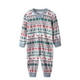 thumbnail image 4 of Family Matching Pajamas Set Christmas PJ's Sleepwear Printed Top and Pant, 4 of 7