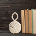 thumbnail image 5 of Rope Door Stop, Weighted Door Stop, Knotted Nautical Door Stop, 5 of 5