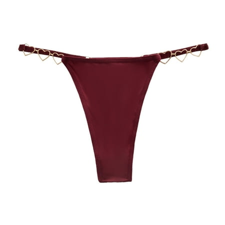 Pantys for Women RD3 Lace Thong Funny Tongs Personalized Panties for Women S