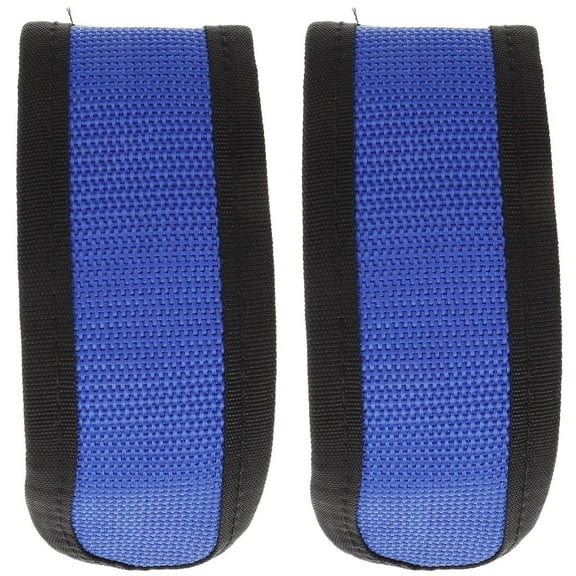 SWETRACE Bicycle Pedal Straps Adjustable Toe Clip Purple 2Pcs