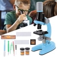 thumbnail image 1 of 40X-1200X Microscope, 40X-1200X High Definition Microscope, for Kids Children Blue,Orange, 1 of 8