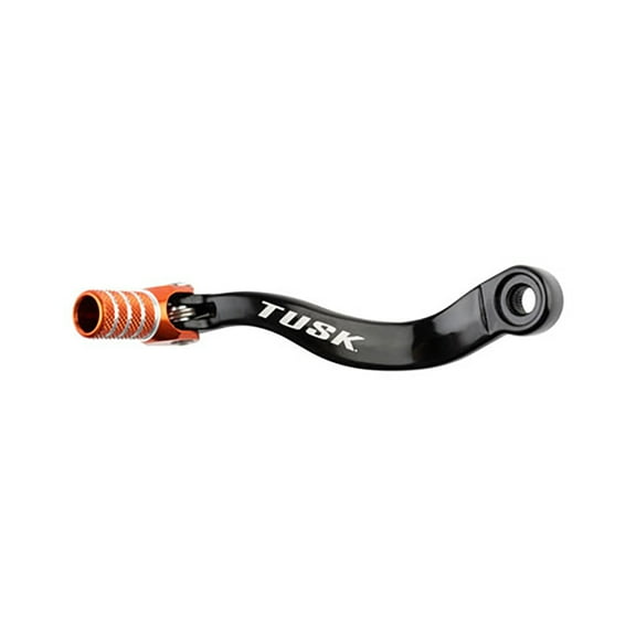 Folding Shift Lever Stock Black/Orange Tip Compatible With Gas Gas EX 450F 2021
