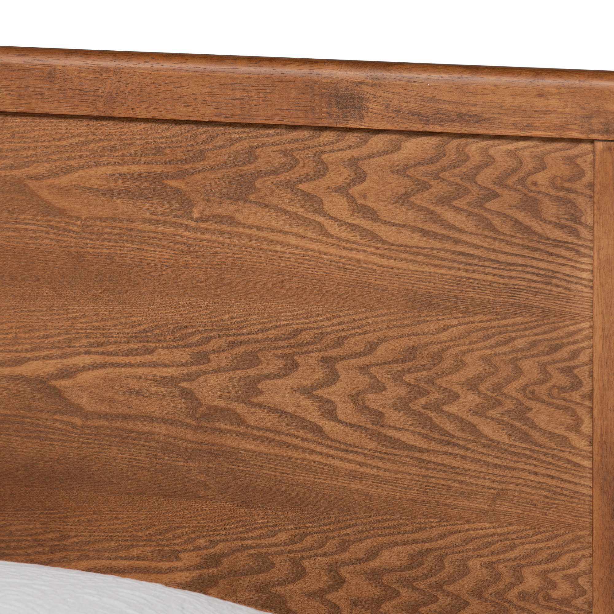 Baxton Studio Jiro Modern Engineered Wood Platform Bed, Twin, Walnut Brown