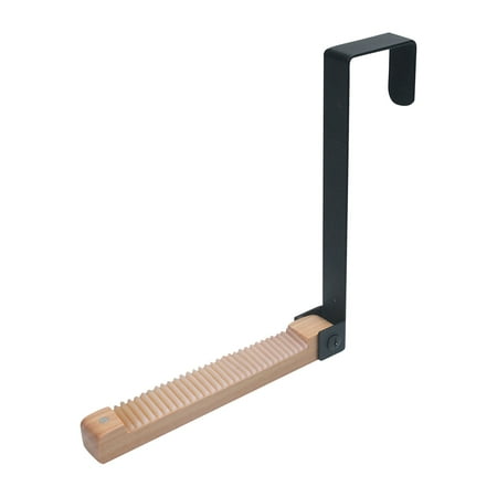 

HHEN Foldable Wood Over The Door Hooks Wooden Foldable Coat Hooks Over Door Hooks for Hanging Towels Clothes Wreath and Bag