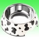 thumbnail image 3 of GOOHOCHY Plato de acero inoxidable para mascotas, gatos, perros, cuenco para alimentador de agua para animales pequeños (tamaño pequeño de vaca), 3 of 7