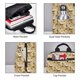 thumbnail image 3 of Disketp Wild West Cowboy Mochila Ligera e Impermeable, Mochila de Día Resistente para Viajes, Senderismo y Uso Diario para Hombre y Mujer, 3 of 7
