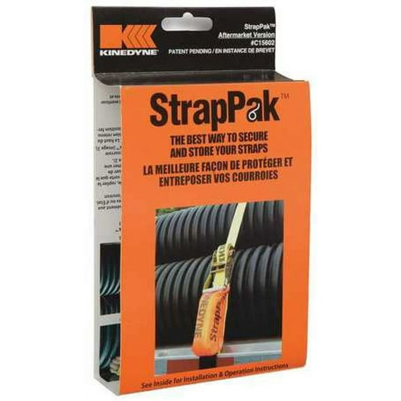 Kinedyne Ratchet Strap,3" W,Nylon,Orange 15602GRA