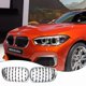 thumbnail image 2 of Rejilla de riñón protectora de una sola línea ABS Protective Frente Grille Grille Parrilla Auto Estilo Reemplazo Reemplazo de accesorios Reemplazo para E46 4D Sedan 320i 2002-2005 Color de la placa Eigraketly VI001699-02, 2 of 6